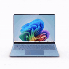 A image showing a computer laptop being crushed